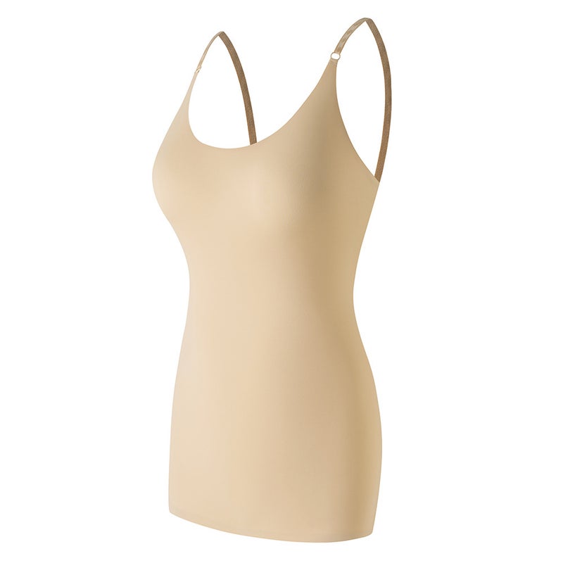Zhanrun Specializes In Body Shaping Garments, Seamless Suspenders, V Neck, Light Shaping, Tummy Control, Butt-Covering Dress, Waist Tightening, Export - Image 1